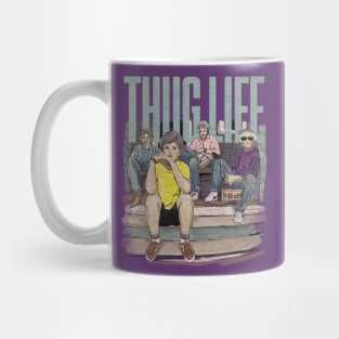 Thug Life Vintage Watercolor Mug